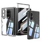 Custodia per telefono trasparente pieghevole con magnete integrato GKK, For Galaxy Z Fold8 5G, For Galaxy Z Flip8 5G, For Samsung Galaxy Z Fold7 5G
