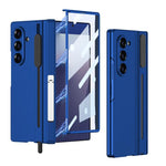 Custodia per telefono GKK con cerniera pieghevole magnetica integrata, meccanismo di regolazione, scomparti per penna e stilo., For Galaxy Z Fold8 Ultra 5G, For Samsung Galaxy Z Fold7 5G