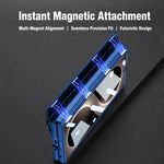 Custodia per telefono GKK con cerniera pieghevole magnetica integrata, meccanismo di regolazione, scomparti per penna e stilo., For Galaxy Z Fold8 Ultra 5G, For Samsung Galaxy Z Fold7 5G