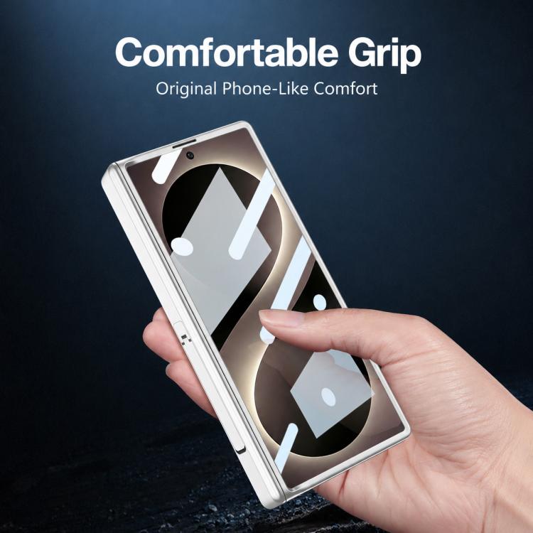 Custodia per telefono GKK con cerniera pieghevole magnetica integrata, meccanismo di regolazione, scomparti per penna e stilo., For Galaxy Z Fold8 Ultra 5G, For Samsung Galaxy Z Fold7 5G