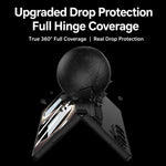Custodia per telefono GKK con cerniera pieghevole magnetica integrata, meccanismo di regolazione, scomparti per penna e stilo., For Galaxy Z Fold8 Ultra 5G, For Samsung Galaxy Z Fold7 5G