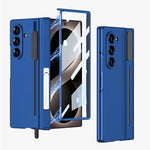 Custodia per telefono GKK con cerniera pieghevole magnetica integrata, meccanismo di regolazione, scomparti per penna e stilo., For Galaxy Z Fold8 Ultra 5G, For Samsung Galaxy Z Fold7 5G