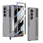Custodia per telefono GKK con cerniera pieghevole magnetica integrata, meccanismo di regolazione, scomparti per penna e stilo., For Galaxy Z Fold8 Ultra 5G, For Samsung Galaxy Z Fold7 5G