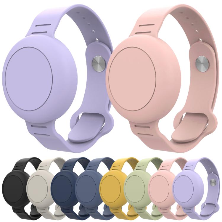 Custodia protettiva anti-smarrimento per localizzatore xDfind in silicone stile cinturino, For AirTag 2nd Gen / AirTag 1st Gen