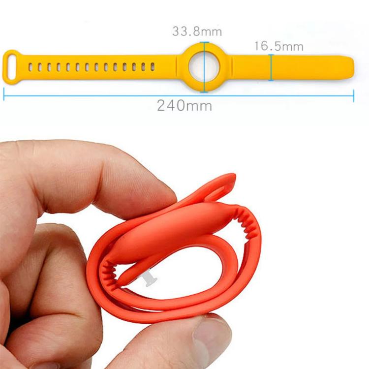 Custodia protettiva anti-smarrimento in silicone traspirante xDfind per localizzatore GPS., For AirTag 2nd Gen / AirTag 1st Gen