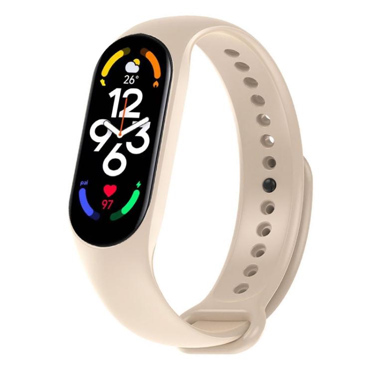 Cinturino per orologio in silicone con copertura integrata a tinta unita xDfind, For Xiaomi Smart Band 10 / 9 / 8