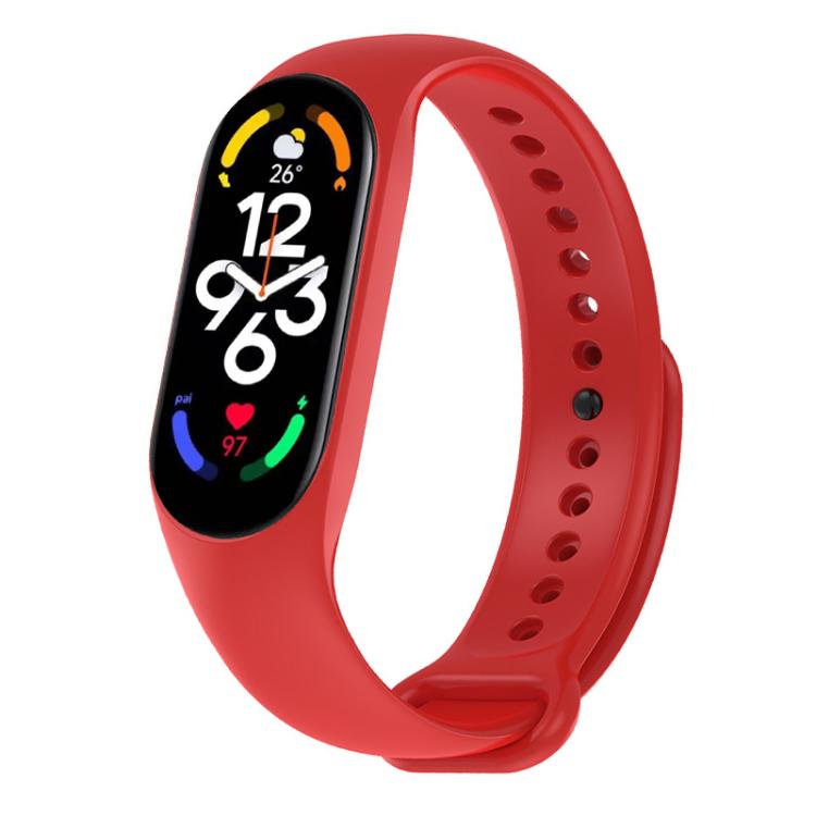 Cinturino per orologio in silicone con copertura integrata a tinta unita xDfind, For Xiaomi Smart Band 10 / 9 / 8
