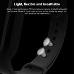 Cinturino per orologio in silicone con copertura integrata a tinta unita xDfind, For Xiaomi Smart Band 10 / 9 / 8