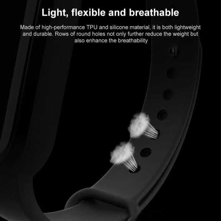 Cinturino per orologio in silicone con copertura integrata a tinta unita xDfind, For Xiaomi Smart Band 10 / 9 / 8