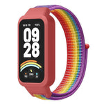 Cinturino per orologio xDfind con copertura in plastica e passante in nylon integrato., For Xiaomi Smart Band 9 Active / Redmi Band 3