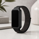 Cinturino per orologio xDfind con copertura in plastica e passante in nylon integrato., For Xiaomi Smart Band 9 Active / Redmi Band 3