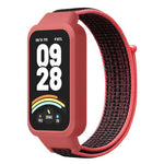 Cinturino per orologio xDfind con copertura in plastica e passante in nylon integrato., For Xiaomi Smart Band 9 Active / Redmi Band 3
