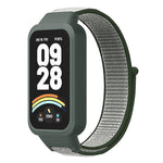 Cinturino per orologio xDfind con copertura in plastica e passante in nylon integrato., For Xiaomi Smart Band 9 Active / Redmi Band 3