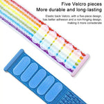 Cinturino per orologio xDfind con copertura in plastica e passante in nylon integrato., For Xiaomi Smart Band 9 Active / Redmi Band 3