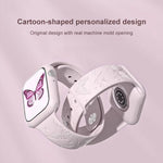 Cinturino per orologio in silicone con incisione laser 3D xDfind, For Apple Watch 42 / 44 / 45 / 46 / 49mm, For Apple Watch 38 / 40 / 41 / S11 42mm