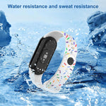 Cinturino per orologio xDfind in TPU con stampa arcobaleno, For Xiaomi Smart Band 10 / 9 / 8