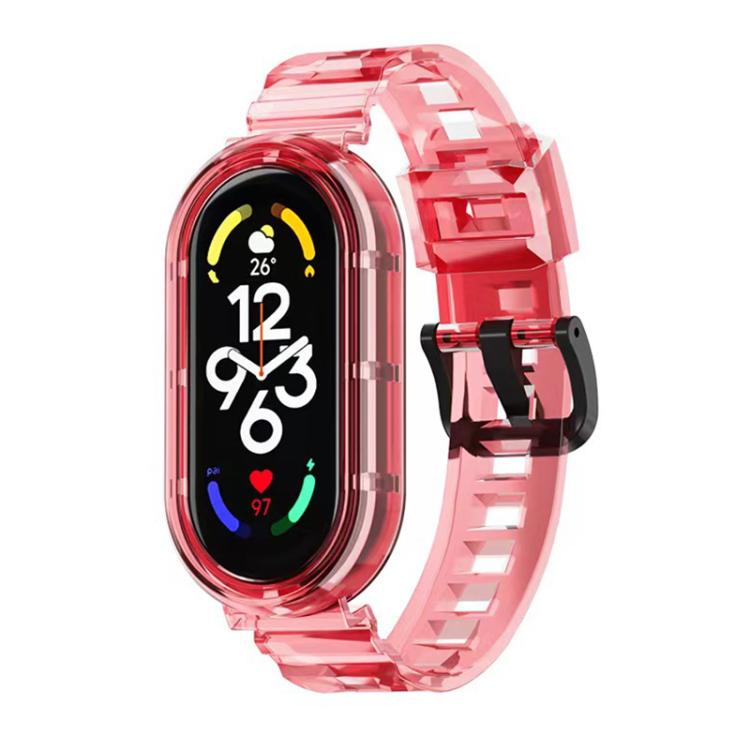 Cinturino per orologio xDfind Glacier Armor con cover integrata in TPU, For Xiaomi Smart Band 10 / 9 / 8