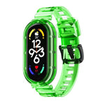 Cinturino per orologio xDfind Glacier Armor con cover integrata in TPU, For Xiaomi Smart Band 10 / 9 / 8