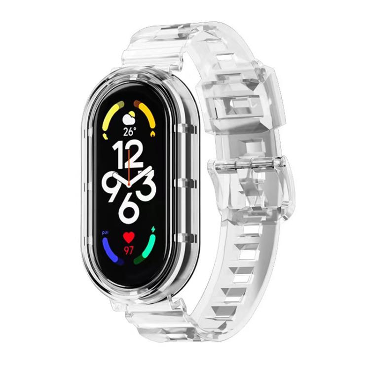 Cinturino per orologio xDfind Glacier Armor con cover integrata in TPU, For Xiaomi Smart Band 10 / 9 / 8