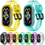Cinturino per orologio xDfind Glacier Armor con cover integrata in TPU, For Xiaomi Smart Band 10 / 9 / 8