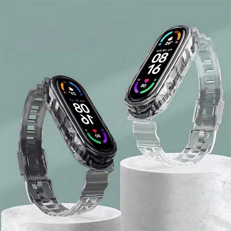 Cinturino per orologio xDfind Glacier Armor con cover integrata in TPU, For Xiaomi Smart Band 10 / 9 / 8