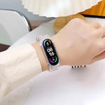 Cinturino per orologio xDfind Glacier Armor con cover integrata in TPU, For Xiaomi Smart Band 10 / 9 / 8