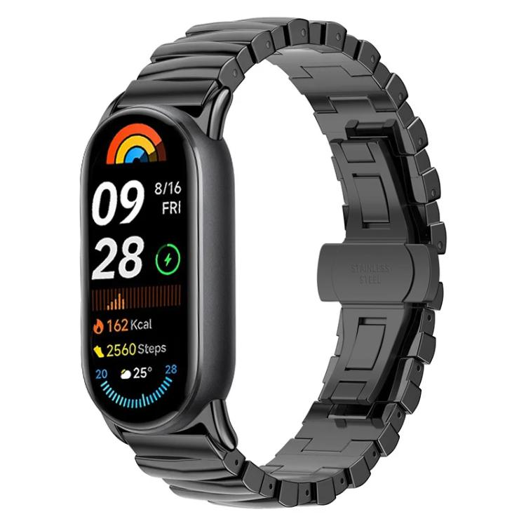 xDfind Cinturino per orologio in metallo irregolare, For Xiaomi Smart Band 10 / 9 / 8