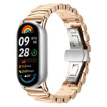 xDfind Cinturino per orologio in metallo irregolare, For Xiaomi Smart Band 10 / 9 / 8