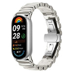 xDfind Cinturino per orologio in metallo irregolare, For Xiaomi Smart Band 10 / 9 / 8