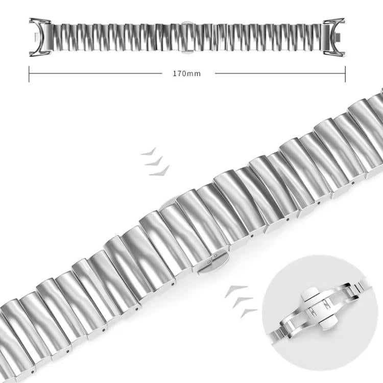 xDfind Cinturino per orologio in metallo irregolare, For Xiaomi Smart Band 10 / 9 / 8
