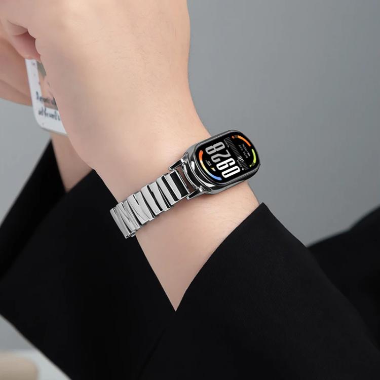 xDfind Cinturino per orologio in metallo irregolare, For Xiaomi Smart Band 10 / 9 / 8