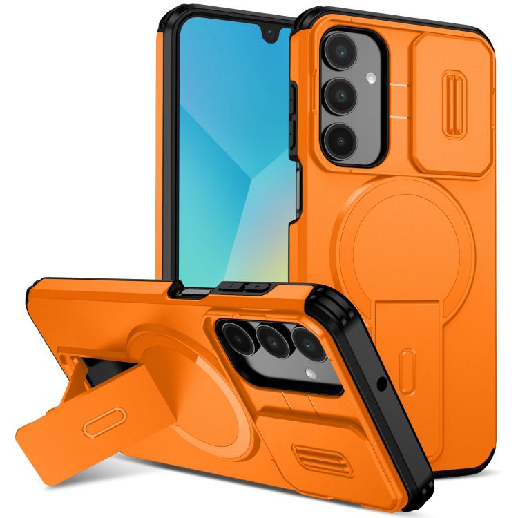 Custodia per telefono con supporto MagSafe scorrevole Camshield, For Samsung Galaxy A26 5G / A17 5G / 4G, For Samsung Galaxy A16 5G / 4G, For Samsung Galaxy A15 5G / 4G