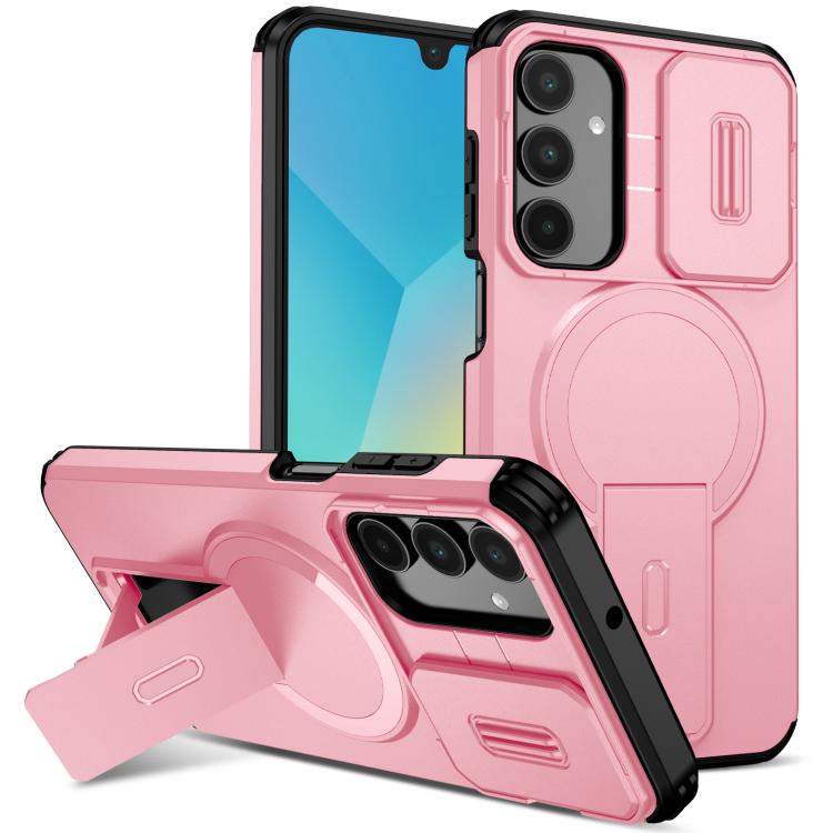 Custodia per telefono con supporto MagSafe scorrevole Camshield, For Samsung Galaxy A26 5G / A17 5G / 4G, For Samsung Galaxy A16 5G / 4G, For Samsung Galaxy A15 5G / 4G