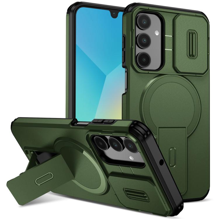 Custodia per telefono con supporto MagSafe scorrevole Camshield, For Samsung Galaxy A26 5G / A17 5G / 4G, For Samsung Galaxy A16 5G / 4G, For Samsung Galaxy A15 5G / 4G