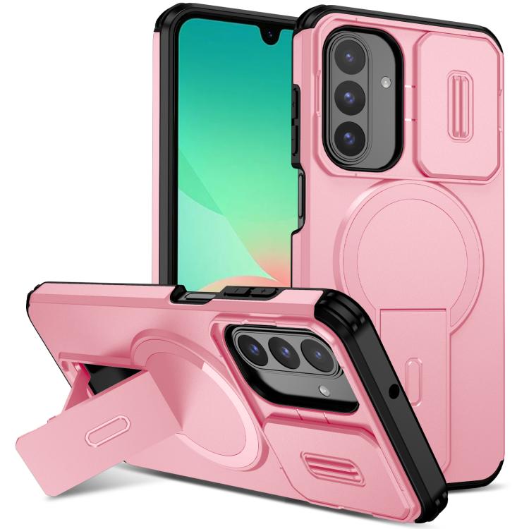 Custodia per telefono con supporto MagSafe scorrevole Camshield, For Samsung Galaxy A26 5G / A17 5G / 4G, For Samsung Galaxy A16 5G / 4G, For Samsung Galaxy A15 5G / 4G