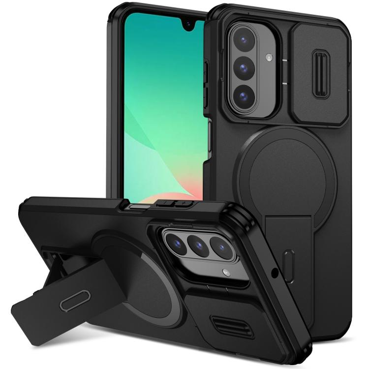 Custodia per telefono con supporto MagSafe scorrevole Camshield, For Samsung Galaxy A26 5G / A17 5G / 4G, For Samsung Galaxy A16 5G / 4G, For Samsung Galaxy A15 5G / 4G