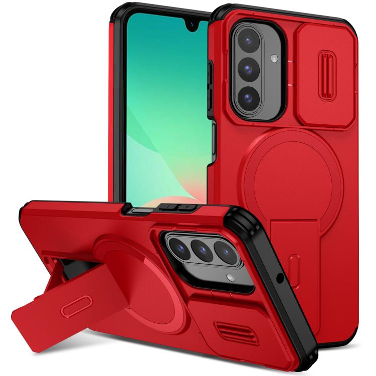 Custodia per telefono con supporto MagSafe scorrevole Camshield, For Samsung Galaxy A26 5G / A17 5G / 4G, For Samsung Galaxy A16 5G / 4G, For Samsung Galaxy A15 5G / 4G