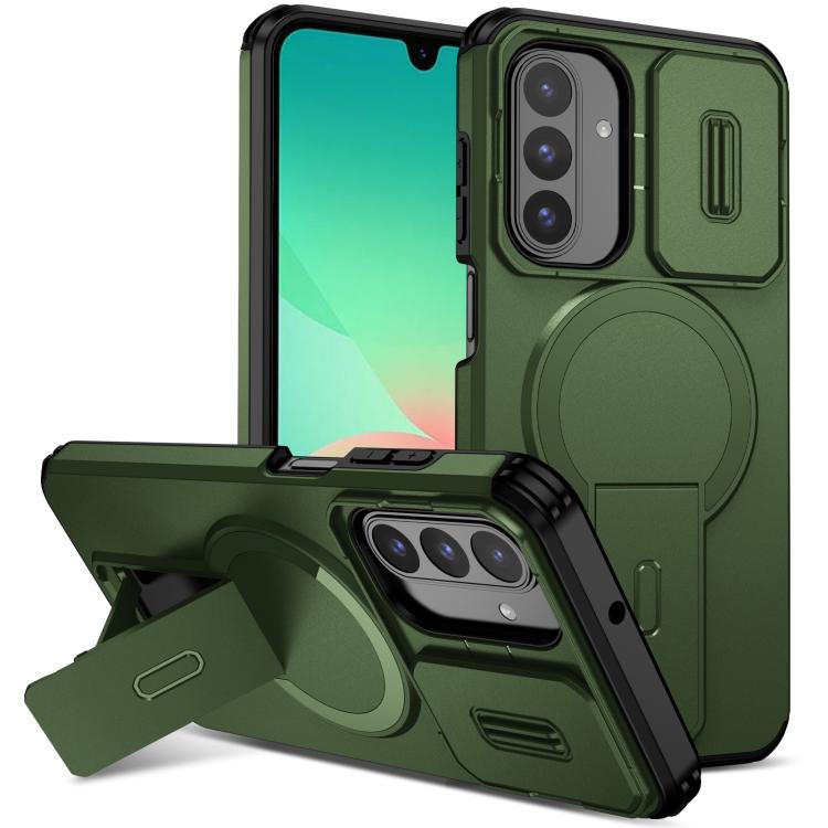 Custodia per telefono con supporto MagSafe scorrevole Camshield, For Samsung Galaxy A26 5G / A17 5G / 4G, For Samsung Galaxy A16 5G / 4G, For Samsung Galaxy A15 5G / 4G