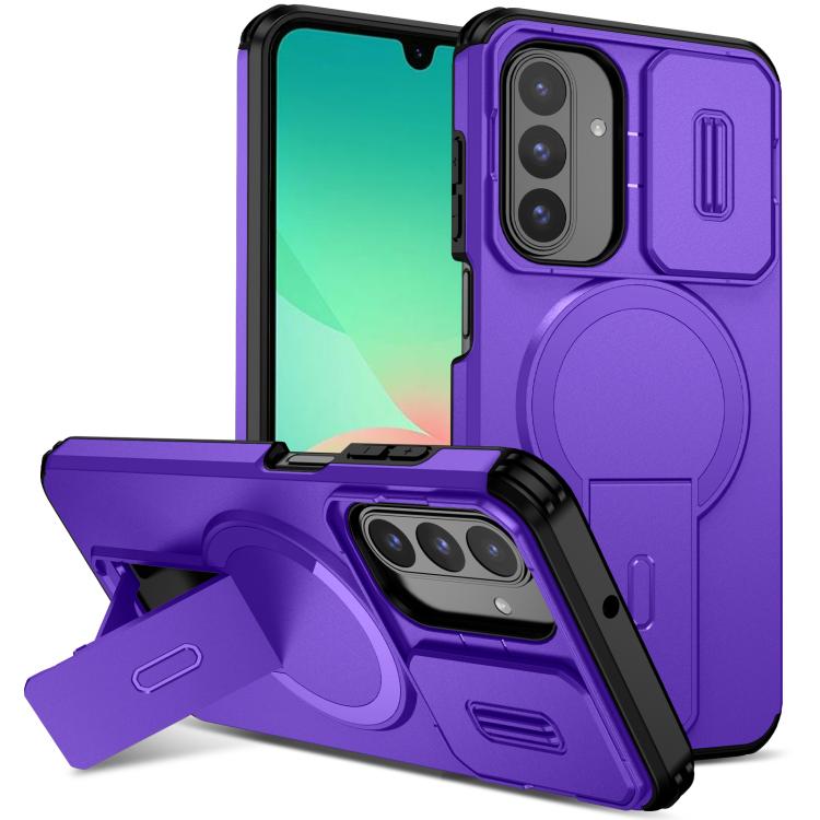 Custodia per telefono con supporto MagSafe scorrevole Camshield, For Samsung Galaxy A26 5G / A17 5G / 4G, For Samsung Galaxy A16 5G / 4G, For Samsung Galaxy A15 5G / 4G