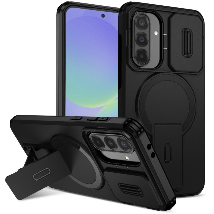 Custodia per telefono con supporto MagSafe scorrevole Camshield, For Samsung Galaxy A57 5G, For Samsung Galaxy A36 5G / A56 5G / A37, For Galaxy A27 5G