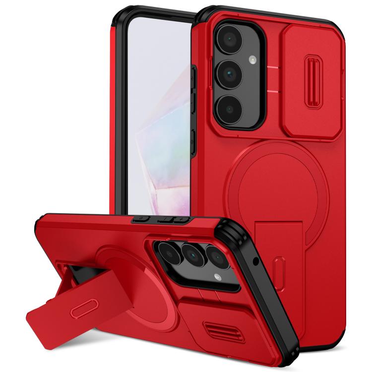 Custodia per telefono con supporto MagSafe scorrevole Camshield, For Samsung Galaxy A55 5G, For Samsung Galaxy A35 5G, For Samsung Galaxy A25 5G
