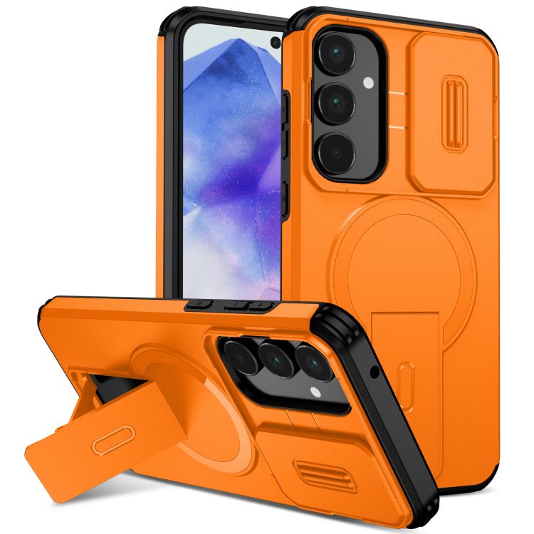 Custodia per telefono con supporto MagSafe scorrevole Camshield, For Samsung Galaxy A55 5G, For Samsung Galaxy A35 5G, For Samsung Galaxy A25 5G
