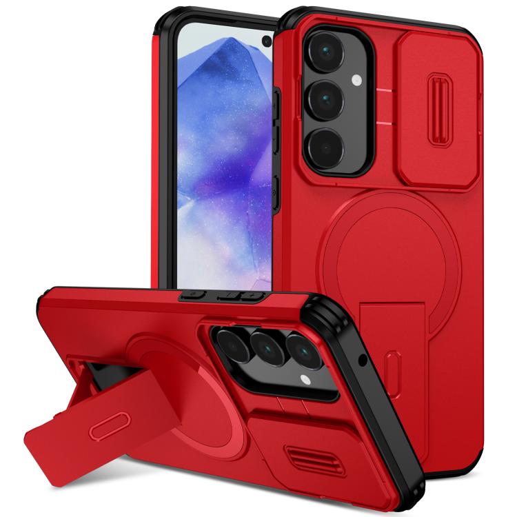 Custodia per telefono con supporto MagSafe scorrevole Camshield, For Samsung Galaxy A55 5G, For Samsung Galaxy A35 5G, For Samsung Galaxy A25 5G
