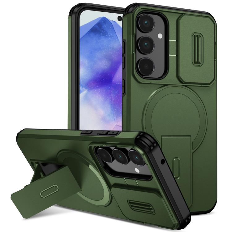 Custodia per telefono con supporto MagSafe scorrevole Camshield, For Samsung Galaxy A55 5G, For Samsung Galaxy A35 5G, For Samsung Galaxy A25 5G