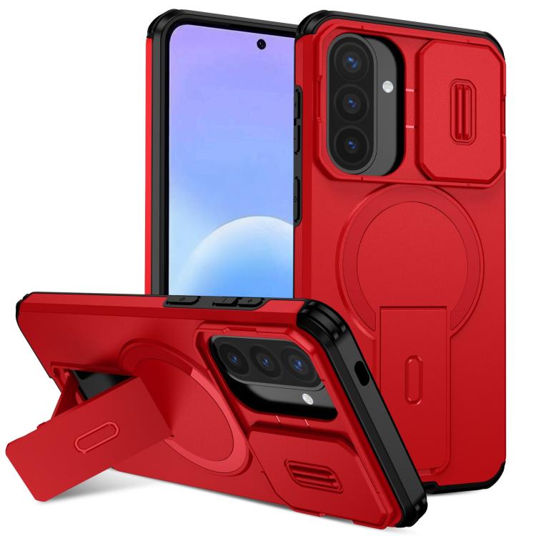 Custodia per telefono con supporto MagSafe scorrevole Camshield, For Samsung Galaxy A57 5G, For Samsung Galaxy A36 5G / A56 5G / A37, For Galaxy A27 5G
