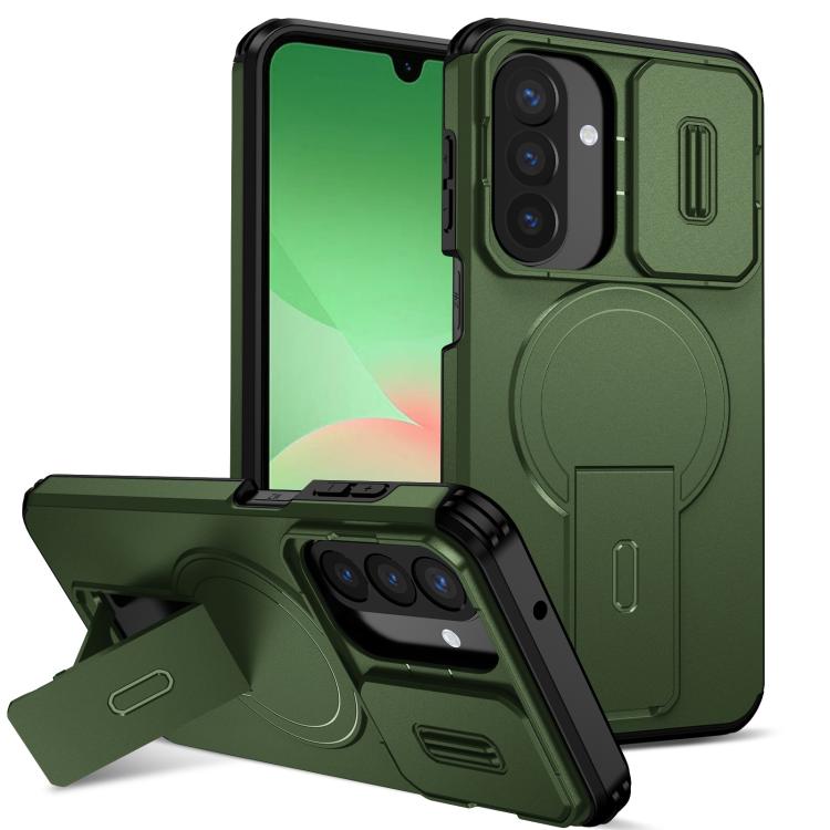 Custodia per telefono con supporto MagSafe scorrevole Camshield, For Samsung Galaxy A57 5G, For Samsung Galaxy A36 5G / A56 5G / A37, For Galaxy A27 5G