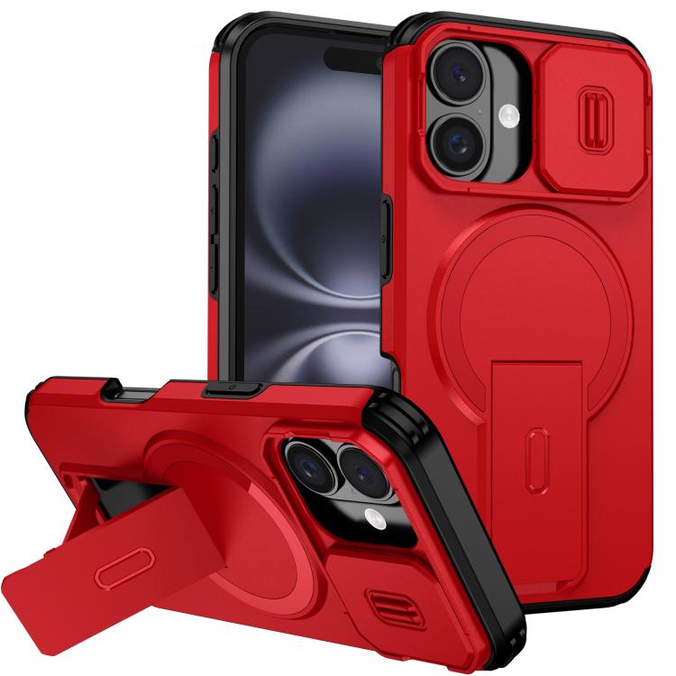 Custodia per telefono con supporto MagSafe scorrevole Camshield, For iPhone 16 Pro, For iPhone 16 Plus, For iPhone 16