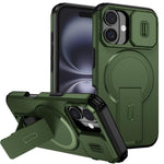 Custodia per telefono con supporto MagSafe scorrevole Camshield, For iPhone 16 Pro, For iPhone 16 Plus, For iPhone 16