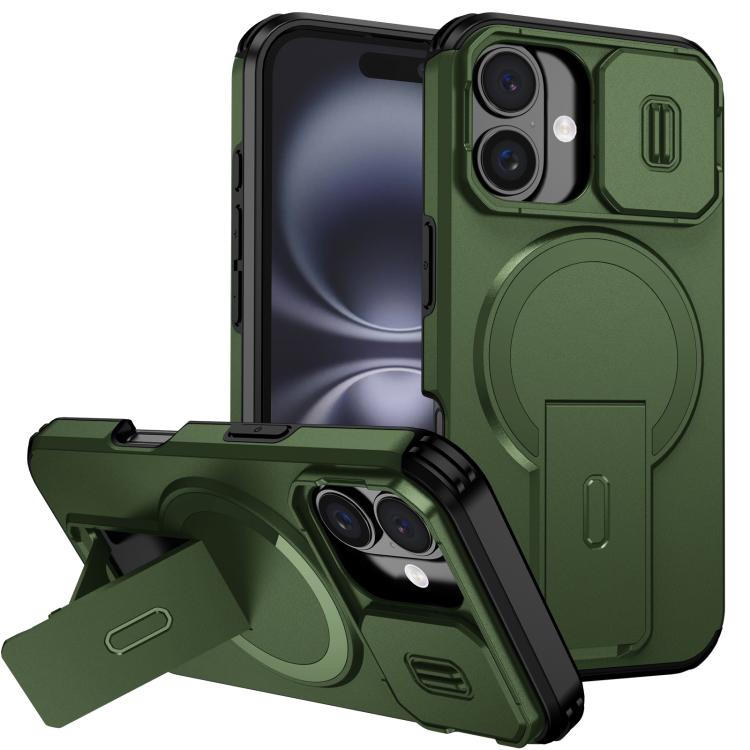 Custodia per telefono con supporto MagSafe scorrevole Camshield, For iPhone 16 Pro, For iPhone 16 Plus, For iPhone 16