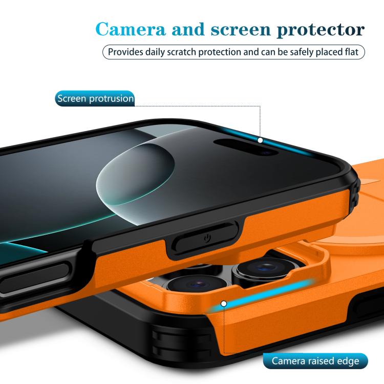 Custodia per telefono con supporto MagSafe scorrevole Camshield, For iPhone 16 Pro, For iPhone 16 Plus, For iPhone 16